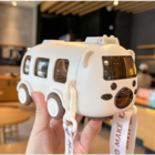 Garrafinha Infantil Cool Cute Bus – Diversão E Estilo! Bege