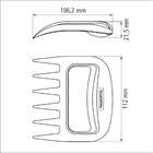 Garras Multiuso Churrasco Black Em Abs 02 Peças Tramontina