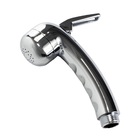 Gatilho Cromado Em Abs Redondo Com Trava Para Ducha Higiênica
