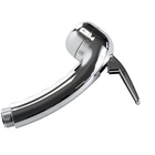 Gatilho Cromado Em Abs Redondo Com Trava Para Ducha Higiênica