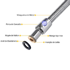 Gatilho De Ducha Higiênica 180cm Chuveirinho Metal Cromado Cr