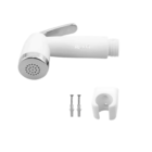 Gatilho De Ducha Higiênica Chuveirinho Branco Abs + Suporte B