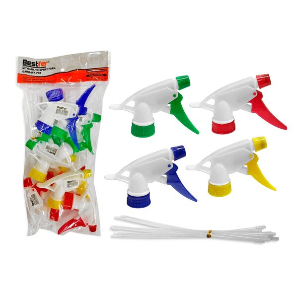 Gatilho Spray Bestfer Para Pulverizador Manual Kit Com 10 Uni