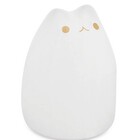 Gato Branco Em Cerâmica 12890 Mart