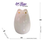 Gato Branco Em Cerâmica 12890 Mart