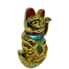 Gato Manekineko Dinheiro Balança Sorte Mão Maneki Neko Gatinh