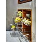 Gaveta 37cm Deslizante Aramada Com Corrediça Para Cozinha Mul