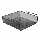 Gaveta Aramada Suspensa para Guarda-Roupa 12x36x35,7cm Aço Preto EVO'M Spaceo