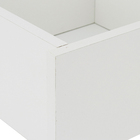 Gaveta Branca para Nicho com Puxador Spaceo KUB