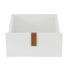 Gaveta Branca para Nicho com Puxador Spaceo KUB