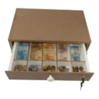 Gaveta Caixa Em Mdf Natural