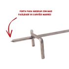 Gaveta Cinzeiro + Espalhador Brasa Churrasqueira Pré-moldada