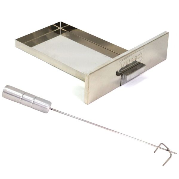 Gaveta Cinzeiro + Espalhador Brasa Churrasqueira Pré-moldada
