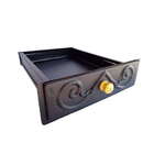 Gaveta Cinzeiro Frente Ferro Fundido 30x46cm