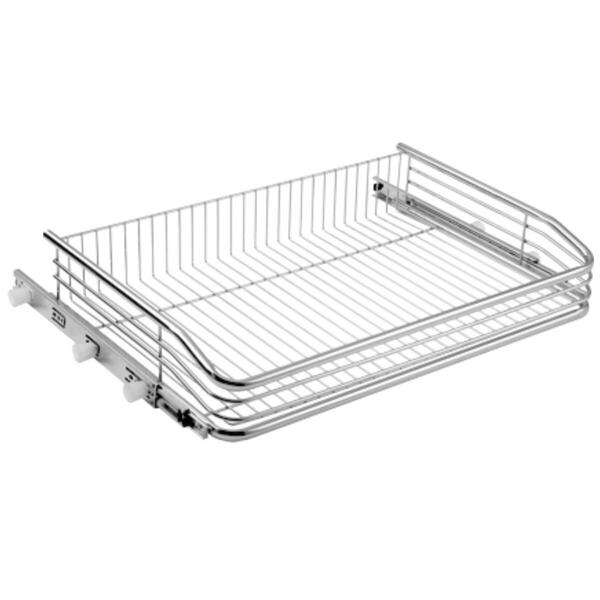 Gaveta Deslizante 570mm Aramada Fruteira Em Aço Inox Corrediç