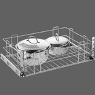 Gaveta Deslizante Aramada Cromada Multiuso Para Armário De Co