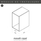 Gaveta Multiuso Inox 370mm