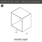 Gaveta Multiuso Inox 670mm