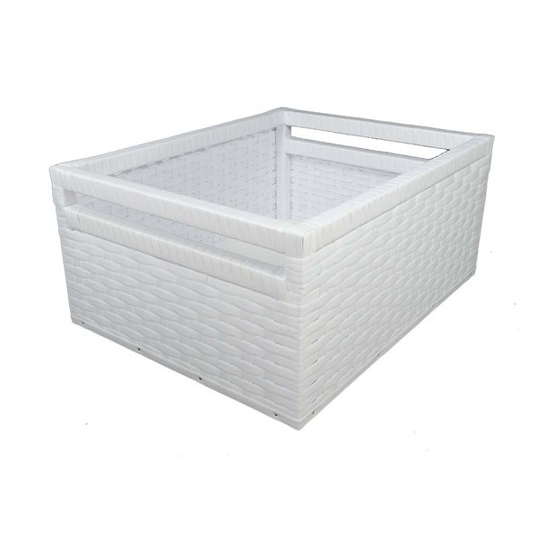 Gaveta Organizadora Em Fita 30x40x17cm - Branco
