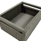 Gaveta Organizadora Em Fita 30x40x17cm - Grafite