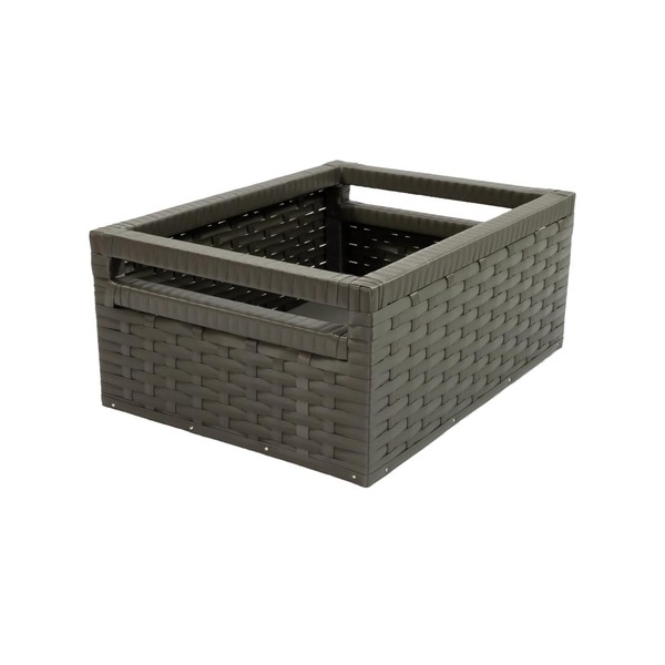 Gaveta Organizadora Em Fita 30x40x17cm - Grafite