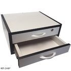 Gaveta Para Dinheiro Preta E Branca 2 Andares - 0,43 X 0,20 X