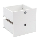 Gavetas para Nicho Cube 34x34cm Branco