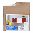 Gavetas para Nicho Cube 34x34cm Carvalho