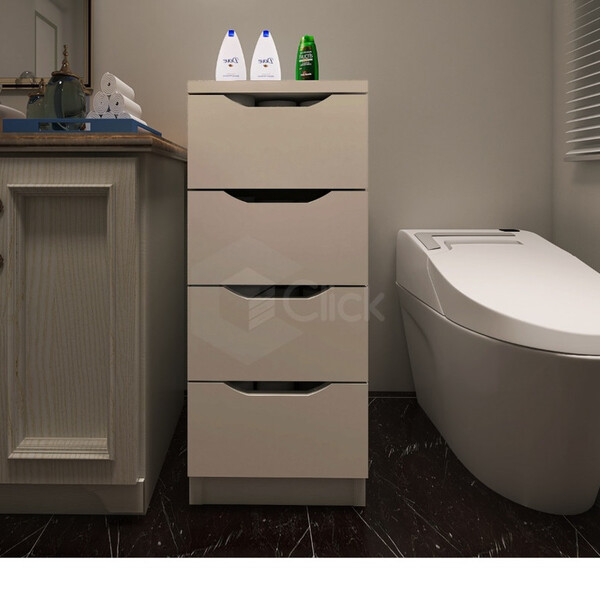 Gaveteiro 04gvts. Branco Multiuso A.j.l Home Office