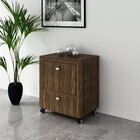 Gaveteiro 2 Gavetas Com 1 Gaveta Para Pasta Suspensa Me4112