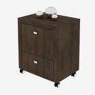 Gaveteiro 2 Gavetas Com 1 Gaveta Para Pasta Suspensa Me4112