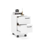 Gaveteiro 2 Gavetas Com Rodízios Osaka