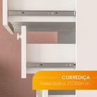 Gaveteiro 2 Gavetas Frente 3d Comic Mdp Politorno Branco/bran