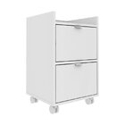 Gaveteiro 2 Gavetas Mdp 15mm Branco