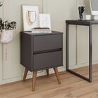 Gaveteiro 2 Gavetas Nefis Preto Onix