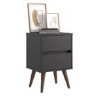 Gaveteiro 2 Gavetas Nefis Preto Onix