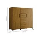 Gaveteiro 2 Portas Oliver Amendoa