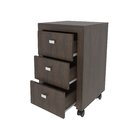 Gaveteiro 38,5x60,5cm Com 3 Gavetas E Rodízio Me4108