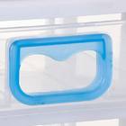 GAVETEIRO MESA 3GAVETAS PEQUENAS PLASTICO CINZA ALTURA 15,60 CM LARGURA 13,50 CM PROFUNDIDADE 14,40 CM SAO BERNARDO