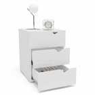 Gaveteiro 3 Gavetas 54cm X 40cm Porto Branco