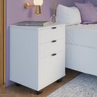 Gaveteiro 3 Gavetas Balto Linha Minimal