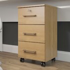 Gaveteiro 3 Gavetas Carvalho Dakar  - Soluzione