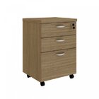 Gaveteiro 3 Gavetas Com Chave E 1 Gaveta Para Pasta Suspensa