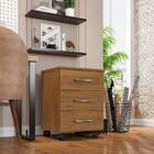 Gaveteiro 3 Gavetas Com Rodízios Alane Freijó