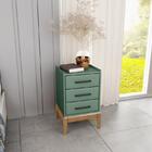 Gaveteiro 3 Gavetas Milão - Verde