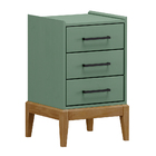 Gaveteiro 3 Gavetas Milão - Verde