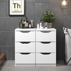 Gaveteiro 3 Gavetas Organizador Delicado  Branco