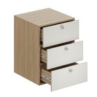 Gaveteiro 45x60 3 Gavetas Frame Módulo Cabecasa Madeiraorigin