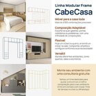 Gaveteiro 45x60 3 Gavetas Frame Módulo Cabecasa Madeiraorigin