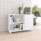 Gaveteiro 4 Gavetas Branco Mdp 15mm